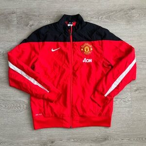 Nike Manchester United 2013-14 red and black training/track jacket